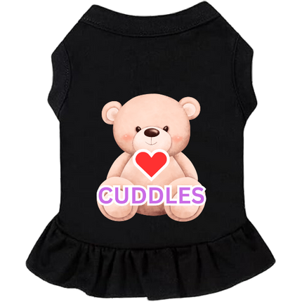 Short Sleeve Pet Skirt (Love Cuddles)