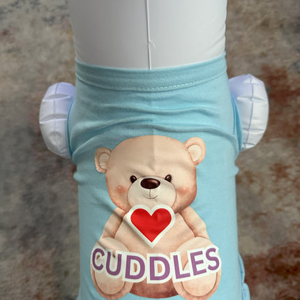 Short Sleeve Pet Skirt (Love Cuddles)