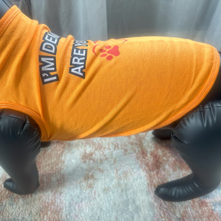 I'm Demure (Short Sleeve Pet Shirt)