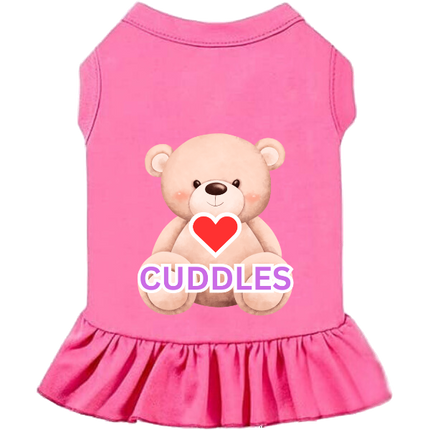 Short Sleeve Pet Skirt (Love Cuddles)