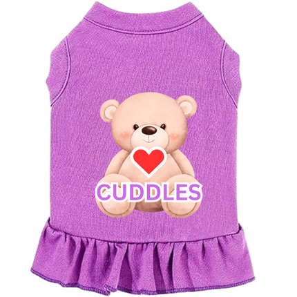 Short Sleeve Pet Skirt (Love Cuddles)