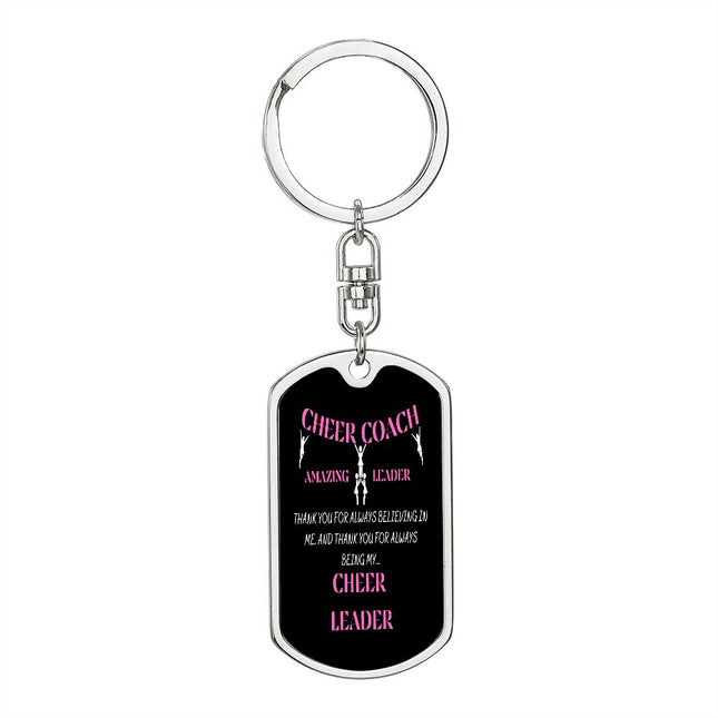 Cheer Coach (Swivel Keychain)