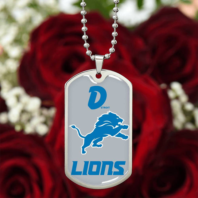 Detroit Lions (Dog Tag)