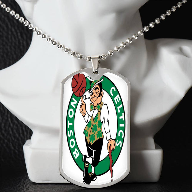 Boston Celtics (Military Style Dog Tag) NBA
