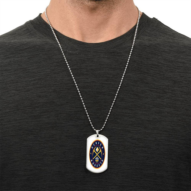Denver Nuggets (Military Style Dog Tag) NBA