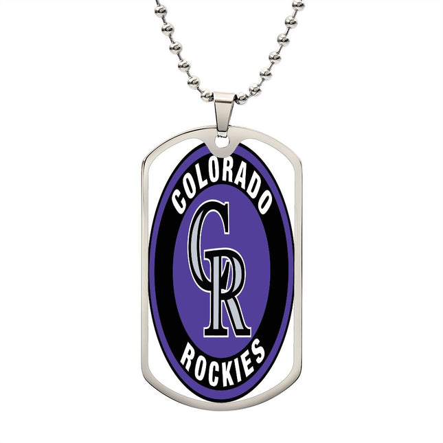 Colorado Rockies (Dog Tag)