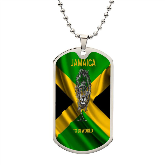 Jamaica (To Di World) Dog Tag
