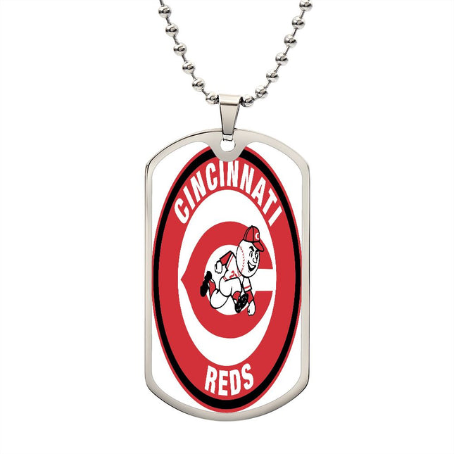 Cincinatti Reds Dog Tag)