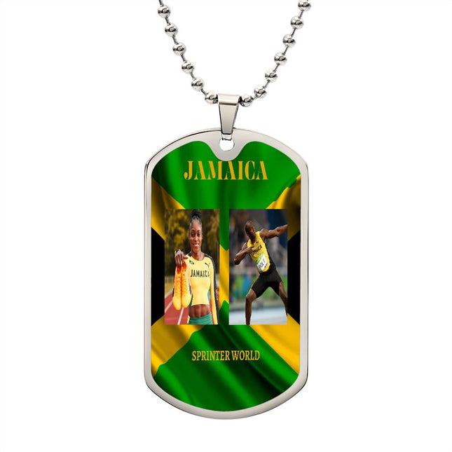 Jamaica (Sprinter World) Dog Tag