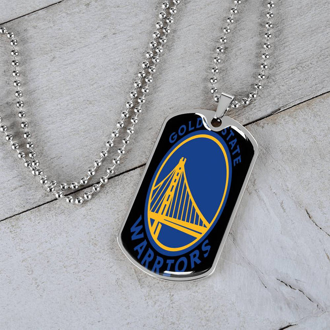Golden State Warriors (Military Style Dog Tag) NBA