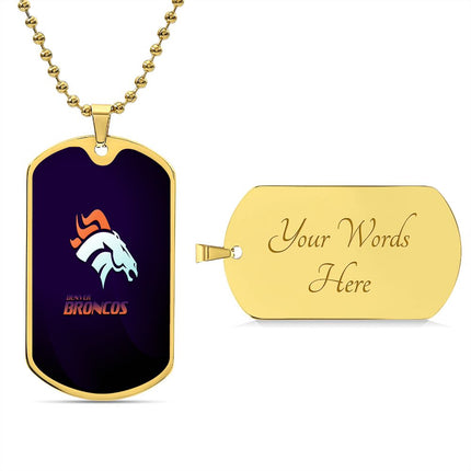 Denver Broncos (Dog Tag)