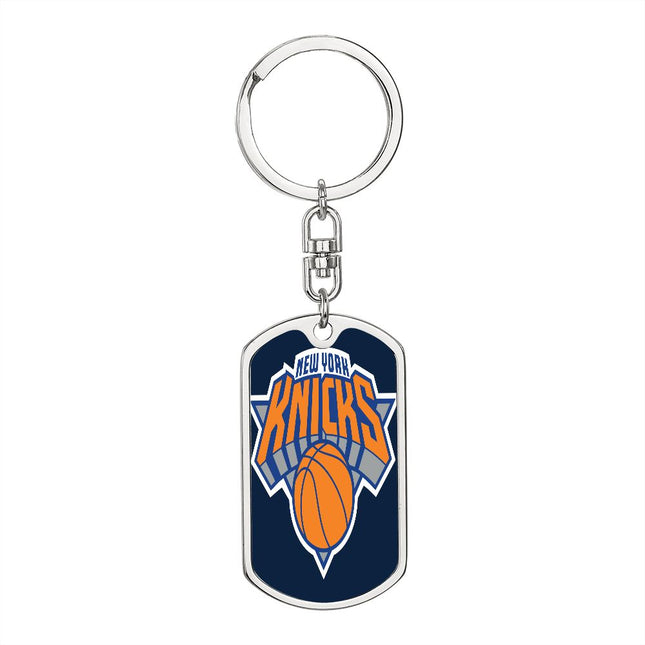 New York Knicks (Dog Tag Keychain) NBA