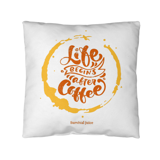 Coffee Indoor/Outdoor Pillow