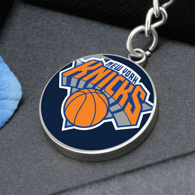 New York Knicks (Circle Keychain) NBA
