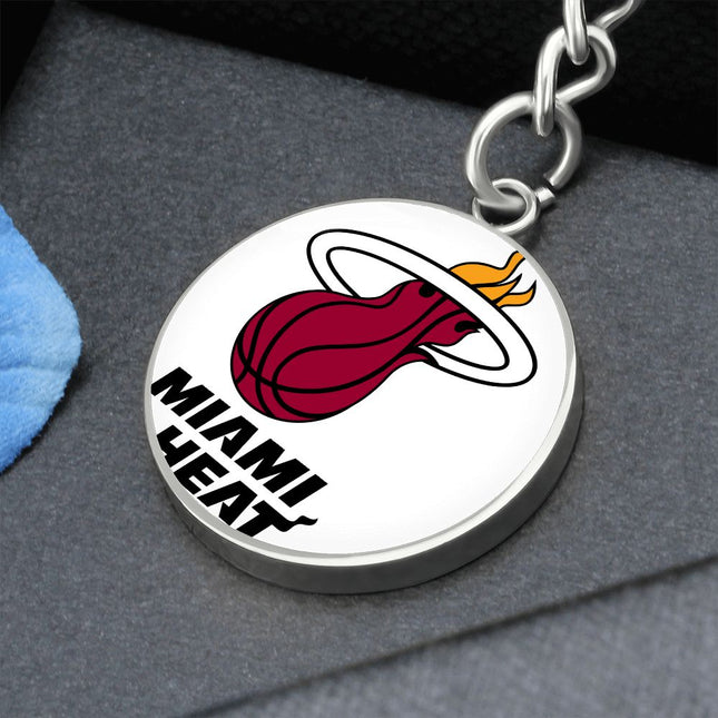 Miami Heat (Circle Keychain) NBA