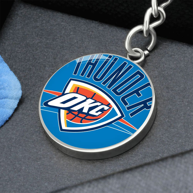 OKC Thunder (Circle Keychain) NBA