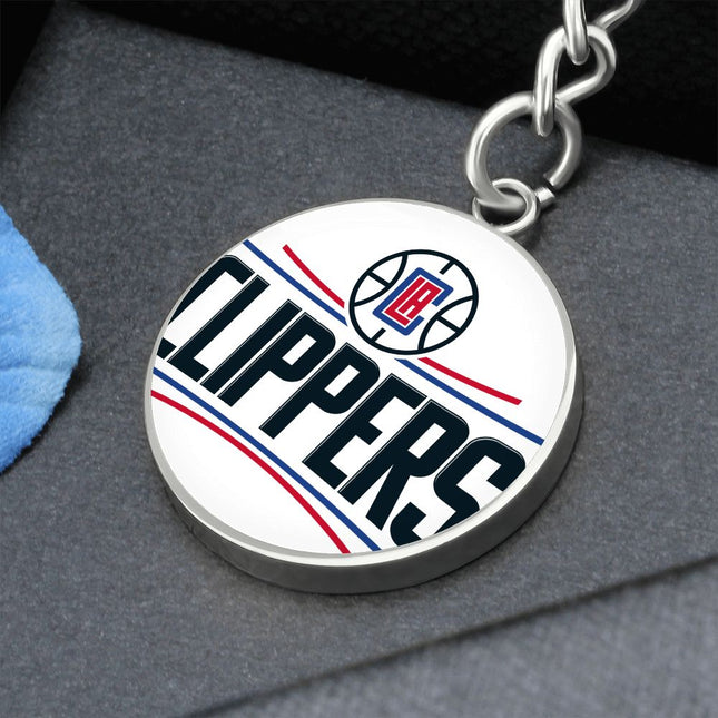 LA Clippers (Circle Keychain) NBA