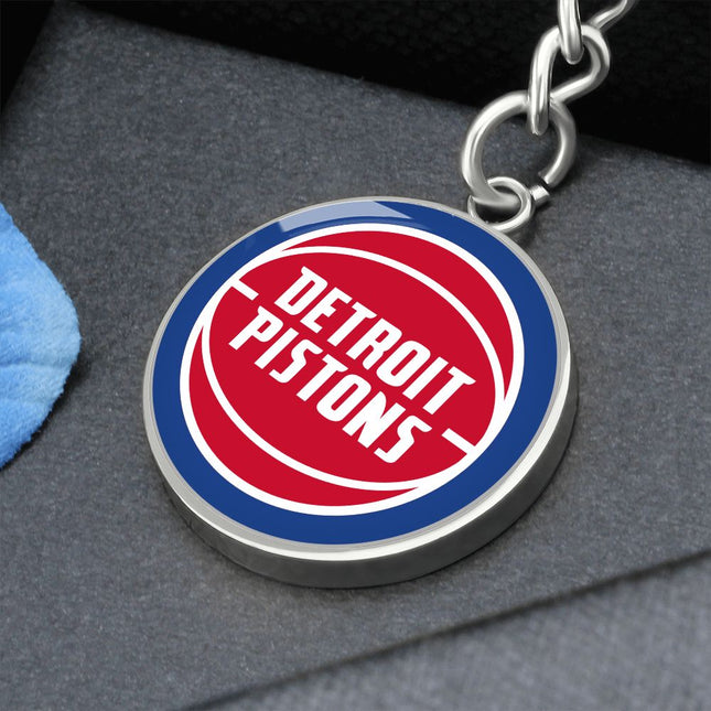 Detroit Pistons (Circle Keychain) NBA