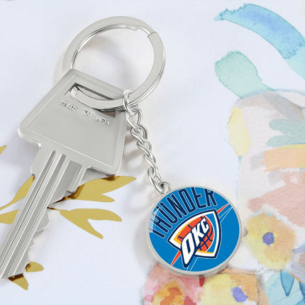OKC Thunder (Circle Keychain) NBA