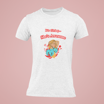 She's Awesome (Blonde) T-Shirt