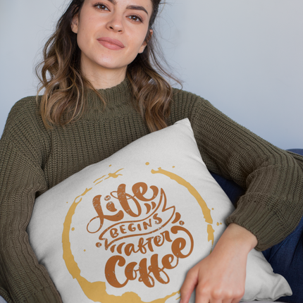 Coffee Indoor/Outdoor Pillow